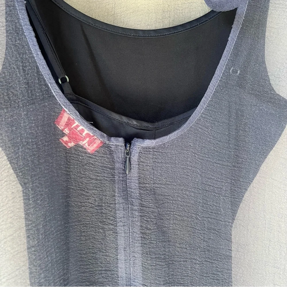 Staud Calluna Maxi Dress in Navy - Picture 8 of 11